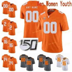 Sj NCAA College Jerseys Tennessee Volunteers 13 Deandre Sj hnson 4 Britton Colquitt 1 Marquez Callaway 98 Daniel McCullers Custom Football