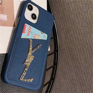 Fashion Designer Phonecases con tasca per carte per Iphone 12 1313pro 13promax 14 14pro 14promax X XsMax Fashion Uomo Donna Luxury Phone Case