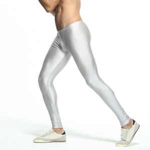 Men's Swimwear Sexy Mens Sport Pants Athletic Slim Fitted Running Compression Bottoms Male Gym Fitness Quick Dry Elastic Tight Training J220913