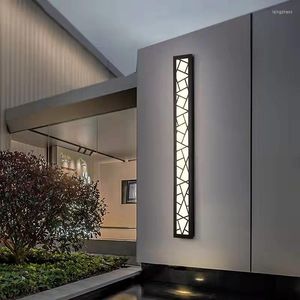Su geçirmez dış duvar lambası LED bahçe ışığı IP65 Villas Terrace 110 V 220