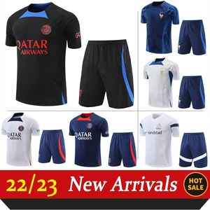 2023/24 Mens Tracksuits Tracksuits Training Shirt and Pants Outdoor Sports Kits 2023