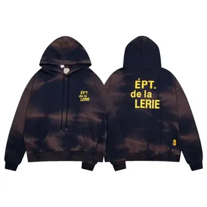 Mäns plus -hoodies tröjor på hösten / vintern 2022Acquard Stick Machine E Anpassad JnLarged Detail Crew Neck Cotton 4333T3