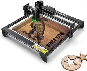 Skrivare Professional CNC 4.5/5W Desktop Laser Engraver Carving Machine DIY Mini Cutter Wood Cutting Router