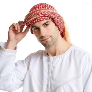 Sjaals Arabische mannen hoofd sjaal volwassen shemagh keffiyeh moslim saoedi tactische woestijn vierkante wol islam hoofdtooi sjaal tulband eid cadeau