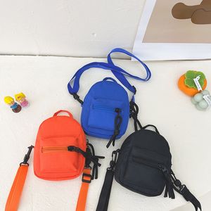 Рюкзаки детская модная сумка нейлоновый кроссбоди для девочек мальчики маленькая монетная мешочка для детского мессенджера для малышей и сумочки 220924