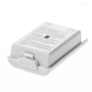 Игровые контроллеры 1pc аккумуляторная крышка корпуса Shell Pack White для беспроводного контроллера Xbox 360