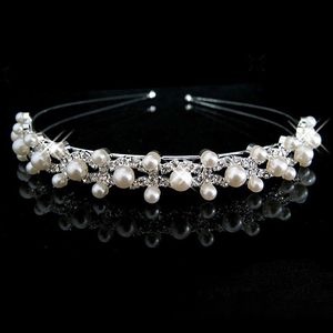 Fashion and Crowns Headpieces Band Women Wedding Crown Bride Accessories Jewelry Headband Hoop Tiara For Lovely Girls Hairwear