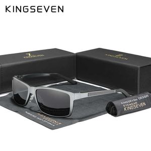 Солнцезащитные очки KINGSEVEN 2020 мужские солнцезащитные очки алюминиевые магниевые поляризованные зеркальные очки для вождения для мужчин/женщин UV400 Oculos T220924