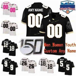 SJ NCAA College Jerseys UCF Knights 26 Otis Anderson 28 Latavius ​​Murray 29 Cordarrian Richards 13 Gabriel Davis Niestandardowy piłka nożna zszyta