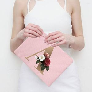 Cosmetic Bags Wedding Mrs Clutch Bag Bridal Lipstick Storage Pouch Beach Wallet Bachelorette Party Makeup Case Bridesmaid Gifts