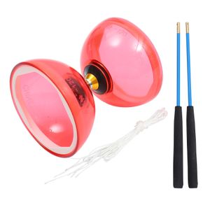 Yoyo Chinese Toy Games Professional Diabolo Bearing Set Kongzhu Yo Yo With Handsticks String Juggling 220924