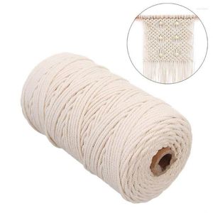 Clothing Yarn Cotton Cord 2022 Top2mm X 200m Macrame For Wall Hanging Dream Catcher Katoenen Koord Cordon De Coton G91107