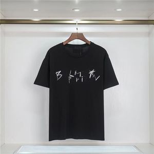 2022 Herenontwerper T Shirts Casual Men S en T-shirts voor dames met monogram afdrukken korte mouwen Tops te koop Luxe heren hiphop kleding maat S-6XL