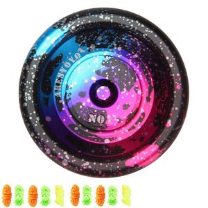 Yoyo Aresyoyo NO1 Butterfly Aluminum Alloy Magic Professional With 10 Ball Bearing High Speed Yo Classic Toys 220924