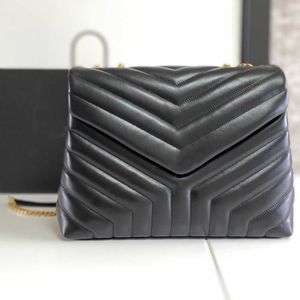 7a Loulou Moda Kadın Lüks Tasarımcıları Çantalar Gerçek Deri Çantalar Elçi Crossbody Crossbody Zincir Omuz Çantası Totes Lady Cüzdan