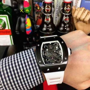 Multifunktion Superclone Watch Designer Luxury Mens Mechanics Richa Milles armbandsur Business Leisure Men's Formal Full Automatic Mechanic