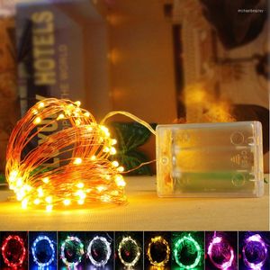 Strings 5/10M Led Christmas Tree Lights Outdoor String Fairy Garland Battery Indoor Decoration Wholesale