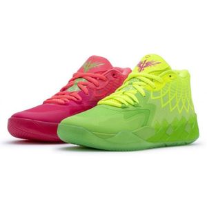 Lamelo Ball MB 01 Basketball Shoes Rick And Morty Red Green Galaxy Purple Blue Grey Black Queen Buzz City Melo Galaxy Sneakers on Sale