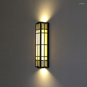 Luzes da varanda Lâmpada de parede externa iluminação externa da luz externa com vintage à prova d'água LED