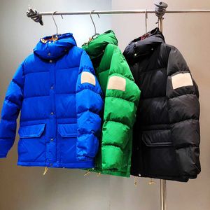 Uomo da uomo Down Parkas Mens Black Puffer Giacca da donna Down Jackets Nome congiunto di alta qualità inverno cappotti a blu verde blu 2xl più dimensioni unisex