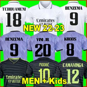 BENZEMA soccer jerseys 21 22 football shirt VINI JR ALABA ASENSIO MODRIC MARCELO camiseta de futbol men kids kit Sets 2021 2022 uniforms