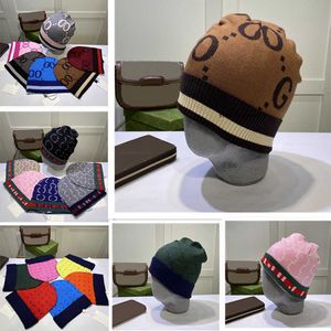 Beanie / Skull Caps Cappello lavorato a maglia di lusso Designer Skull Fashion Letters Beanie Good Texture Cool for Man Woman Warm Winter Style Berretti