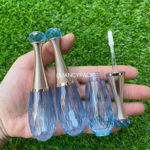 Storage Bottles ml Empty Blue Bowling Gutterball Bottle Shape Diamond Shaped Lip Gloss Tubes Lipstick Cosmetic Container