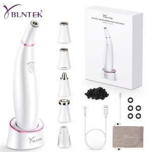Face Massager YBLNTEK Microdermabrasion Blackhead Remover Machine Vacuum Pores Cleaner Suction Back Dots Acne Cleaning Beauty Device 220922