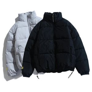 Piumino da uomo Parka Inverno Uomo Tinta unita Qualità Collare alla coreana Caldo Giacca spessa Moda maschile Casual Parka Cappotto Goccia 220924