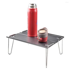 Camp Furniture Ultralight Alloy Folding Table Portable Outdoor Camping Mini Picnic BBQ Travel Hiking Fishing PC Bed Desk