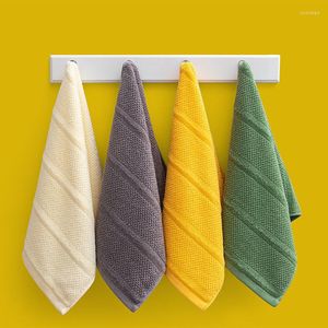 Ręcznik 1PC 33x72cm Prosty stały kolor bawełniany dorosły ręka gospodarstwa domowego chłonna łazienka