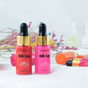 Skönhetsartiklar Korean BB Lip Cream Glow Lipstick Serum Ampoule Starter Kit Lip Gloss Pigment för målar fuktig mikronål