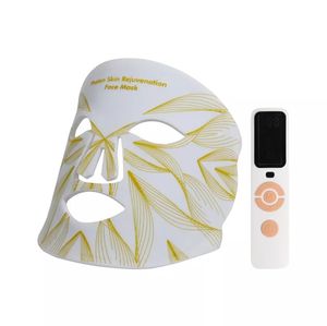 Photon Skin Rejuvenation Instrument Flexible silicone infrared Skin Care Red Light Therapy Led Face Mask