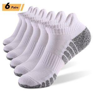 Calzini da uomo 612Pairs Caviglia sportiva Atletico Taglio basso Maglia spessa Fitness all'aperto Traspirante Asciugatura rapida Resistente all'usura Caldo 220924