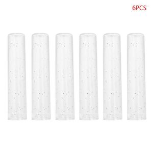 6PCS Śliczny ołówek Cover Cover Extender Extender Plastic Protector School Supplies