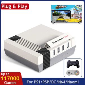 Game Controllers Joysticks Super Console X Cube Retro TV Video Game Consoles For PSP/PS1/N64/DC/Naomi 1170000 Classic Games Display on TV Projector T220916