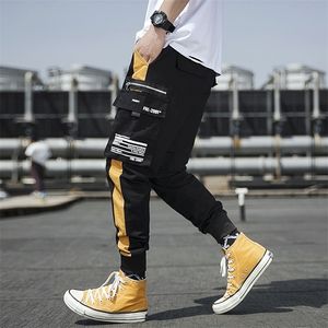 Herrbyxor streetwear joggers vår höst mode tröja byxor casual slim ankel längd byxor kvinnor 220924