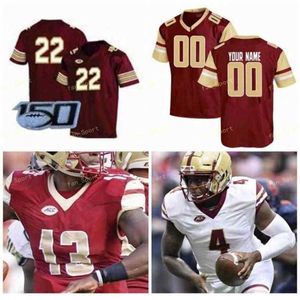 Sj NCAA College Jerseys Boston 13 Anthony Brown 14 Sam Sj hnson III 18 Mike Palmer 19 Ben Glines 26 David Bailey Custom Football Stitched