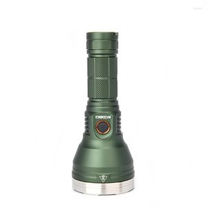 Flashlights Torches MATEMINCO PD90S SFH55 LED 9300LM 924m USB Type C Rechargeable Long Range Throw Lantern For Hunting Fishing