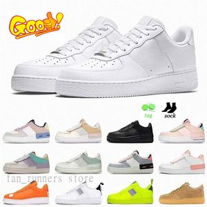 Mans Designer Casual shoes platform sneakers men women one Triple White Utility Red Pale Ivory Coral Pink mens trainers outdoor shoe