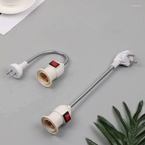 Держищеры лампы E27 Bulb Bulb Holder Droplight Light Light Light Light Pired Power Line Line с переключателем