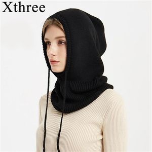 Gorro/crânio tampas xthree caxemira de chapéu de malha de inverno goretas femininas lenços de cachecol grãos chapéus de inverno para homens masculino bonet máscara de máscara de máscara de máscara 220922