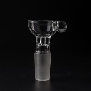 R￶kningstillbeh￶r Heady Glass Bowl Clear Tjock Walled 14mm 18mm Man Glass Bong Bowls Piece For Water Bongs Dab Oil Rigs Pipes