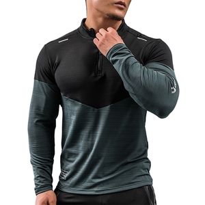 Men's T-Shirts Mens Gym Compression Male Rashgard Fitness Long Sleeves Running Clothes Homme T Football Jersey Sportswear Dry Fit 220924