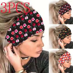 Headpieces Guy Hairband Band Head Wrap Hair Print Headband Bandana Elastic 3pc#Women Bands for Womens