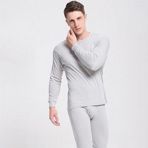 Men's Thermal Underwear 2022 Men Long Johns Autumn Winter Tops Pants 2 Piece Set Keep Warm Thick Plus Size L-2XL Termica Homem