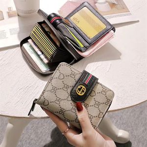 designer wallets women's brand purses for men folding multi-card fashion leather Holders men's exquisite short style high sense wallet G02