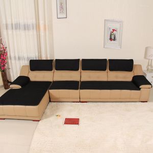 Chair Covers 1pcs Leather Sofa Cover Sectional Modern Slipcover Towel For The Plaid Sets Living Room Summer Home Decor