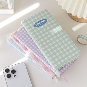 Ankunfts-Gitter-Notizbücher und Tagebücher, tragbares Kawaii-Tagebuch, Taschen-Tagesplan, Notizblock, Schulbriefpapier