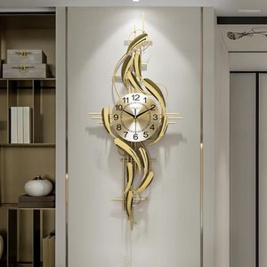 Orologi da parete Lusso Moderno Soggiorno Decorativo Orologio silenzioso Moda Morden Design Ufficio Relojes Decorazione domestica nordica